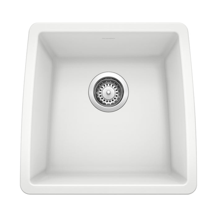 Blanco 440081 Performa SILGRANIT 17" Undermount Bar Sink - White
