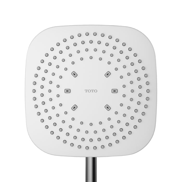 TOTO TBW02003U4#CP G Series 1.75 GPM Single Spray 8.5" Square Showerhead with Comfort Wave Polished Chrome