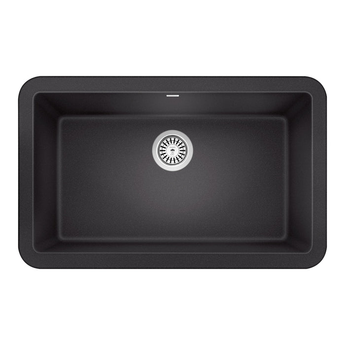 Blanco 401732 Ikon SILGRANIT 30" Single Bowl Apron-Front Farmhouse Sink - Anthracite