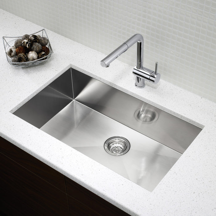Blanco 443052 Quatrus R0 32" Single Bowl Undermount Stainless Steel Kitchen Sink