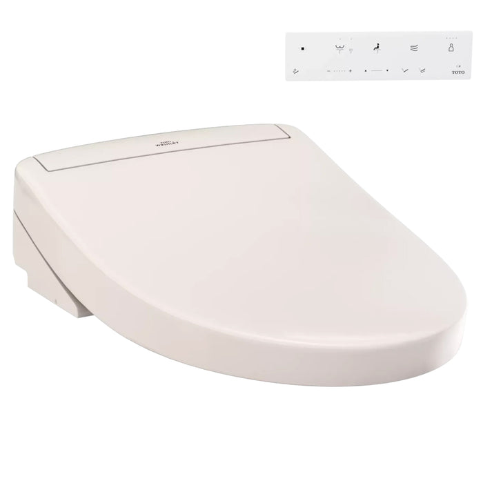TOTO SW3446#12 Washlet S5 Electronic Bidet Toilet Seat with Water Heating, Elongated, Sedona Beige