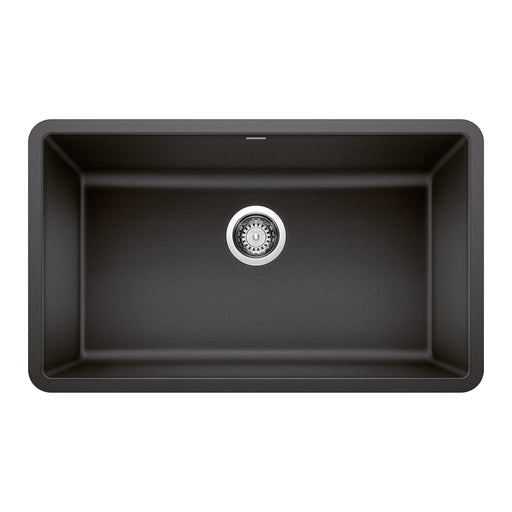 Blanco 442534 Precis SILGRANIT 30" Single Bowl Undermount Kitchen Sink - Anthracite