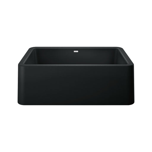 Blanco 402576 Ikon SILGRANIT 30" Single Bowl Apron-Front Farmhouse Sink - Coal Black