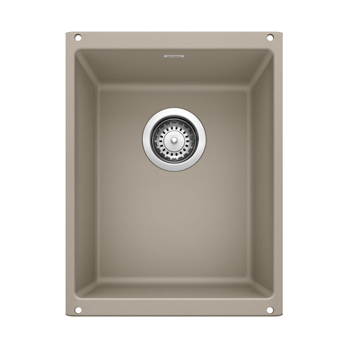 Blanco 517676 Precis SILGRANIT 13" Undermount Bar Sink - Truffle