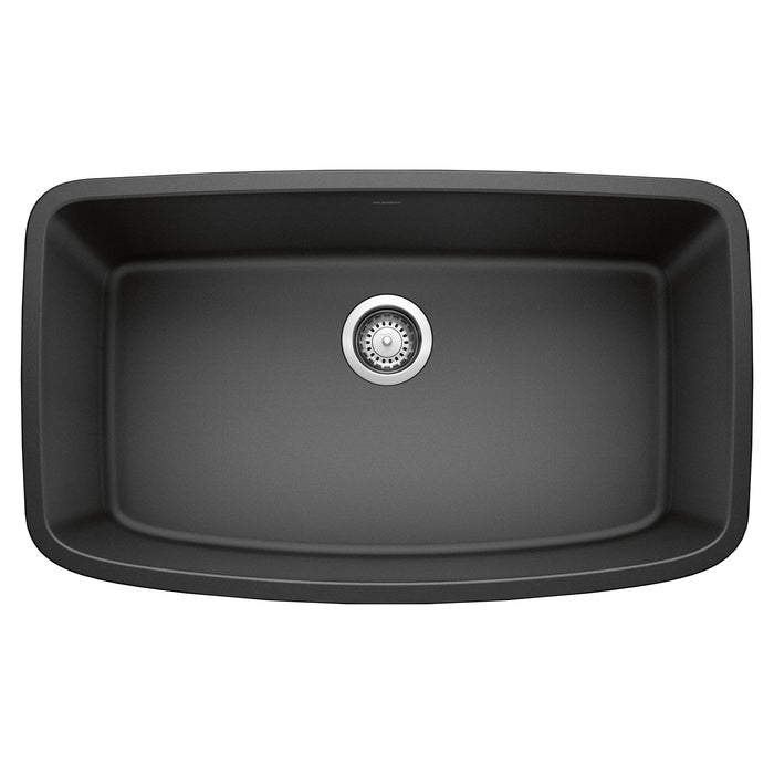 Blanco 441610 Valea SILGRANIT 32" Super Single Undermount Kitchen Sink - Anthracite