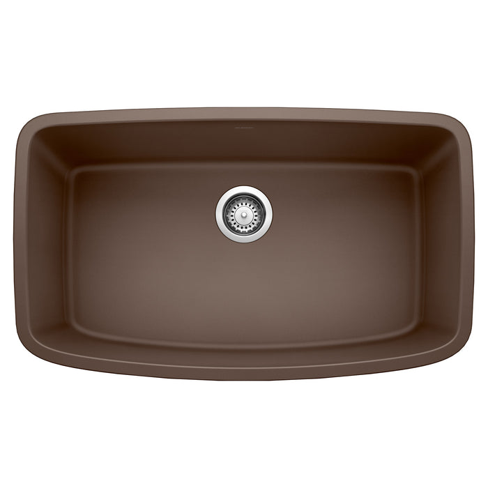 Blanco 441613 Valea SILGRANIT 32" Super Single Undermount Kitchen Sink - Cafe