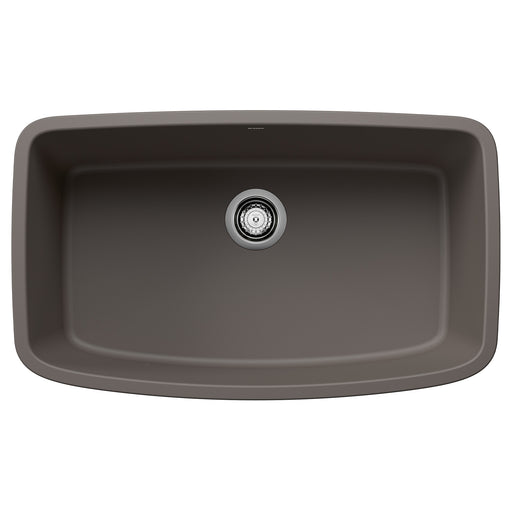 Blanco 443128 Valea SILGRANIT 32" Super Single Undermount Kitchen Sink - Volcano Gray