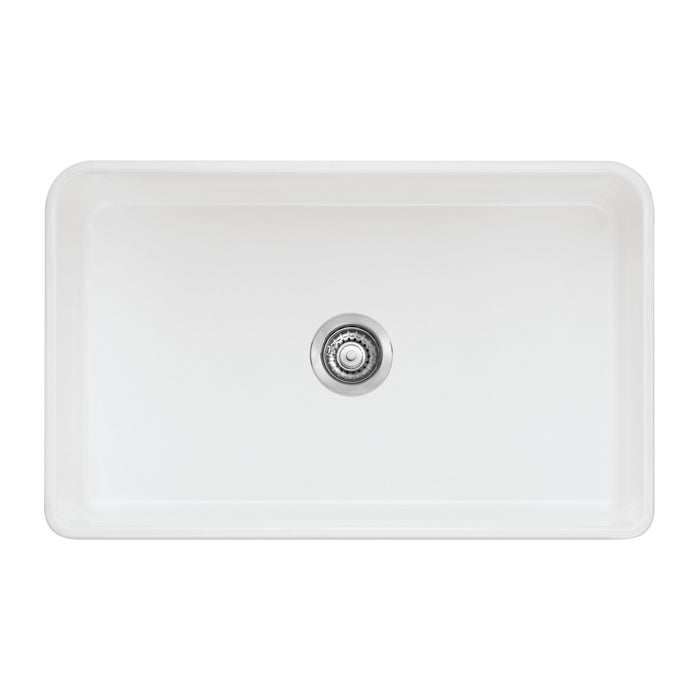 Blanco 525010 Cerana 30" Fireclay Single Bowl Apron-Front Farmhouse Sink - White