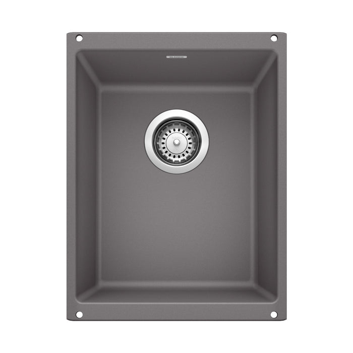 Blanco 519048 Precis SILGRANIT 13" Undermount Bar Sink - Cinder