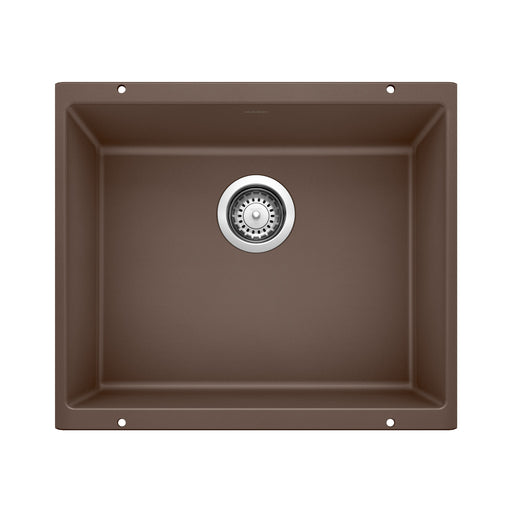 Blanco 515652 Precis SILGRANIT 21" Single Bowl Undermount Kitchen Sink - Cafe
