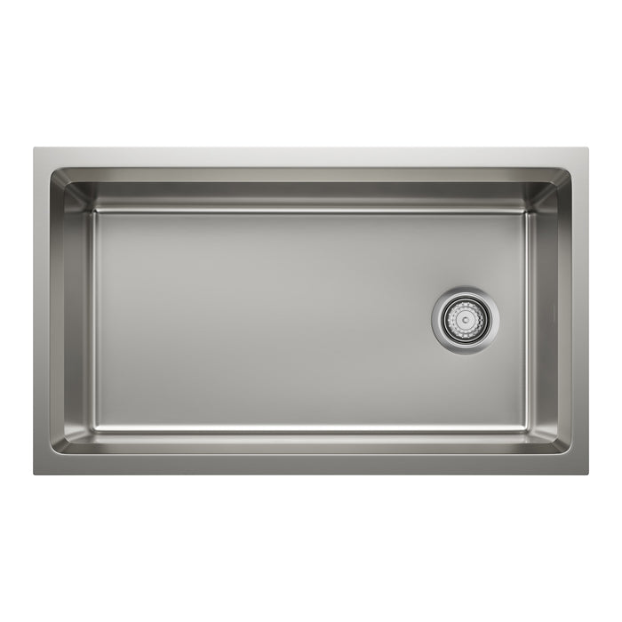 Blanco 443300 Inteos 33" Single Bowl Undermount Stainless Steel Workstation Kitchen Sink