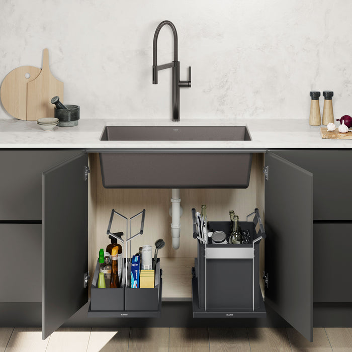 Blanco 527668 Under Kitchen Sink Cabinet Storage Caddy - Double