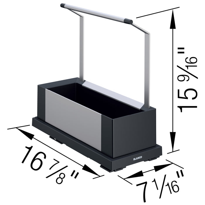 Blanco 527667 Under Kitchen Sink Cabinet Storage Caddy - Single