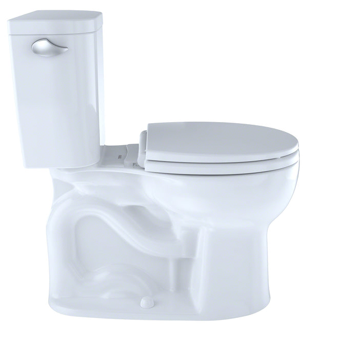 TOTO CST243EF#12 Entrada Two-Piece Round 1.28 GPF Universal Height Toilet, Sedona Beige