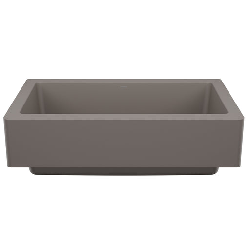 Blanco 527417 Vintera SILGRANIT 30" Single Bowl Apron-Front Farmhouse Sink - Volcano Gray