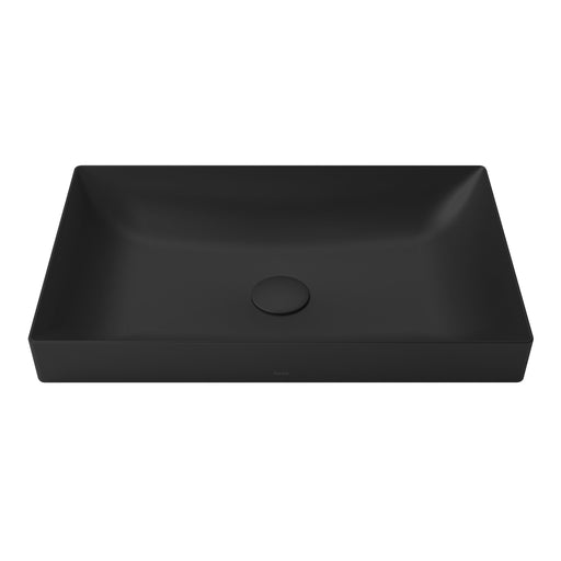 TOTO Kiwami Rectangular 23" Vessel Bathroom Sink, Matte Black - LT476#MBL