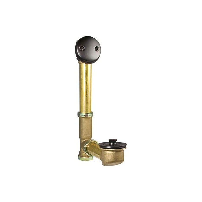 Pfister 018-310Y Waste and Overflow with Turn Stop in Tuscan Bronze