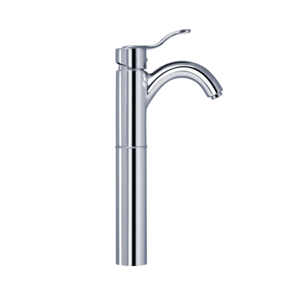 Whitehaus 3-04045-C Galleryhaus Elevated Single Hole/Single Lever Bathroom Faucet