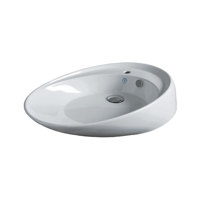 Whitehaus B-BO12 Britannia Oval Above Mount Sink