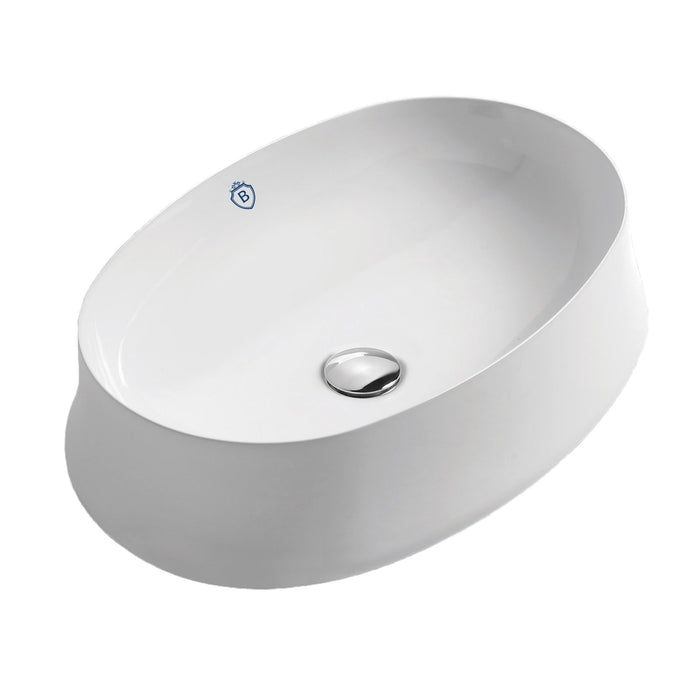 Whitehaus B-SH04 Britannia Oval Above Mount Sink