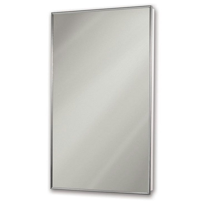 Rangaire Jensen B772193 Recess Mount 16" x 26" Medicine Cabinet with Framed Mirrored Door and 3 Shelves