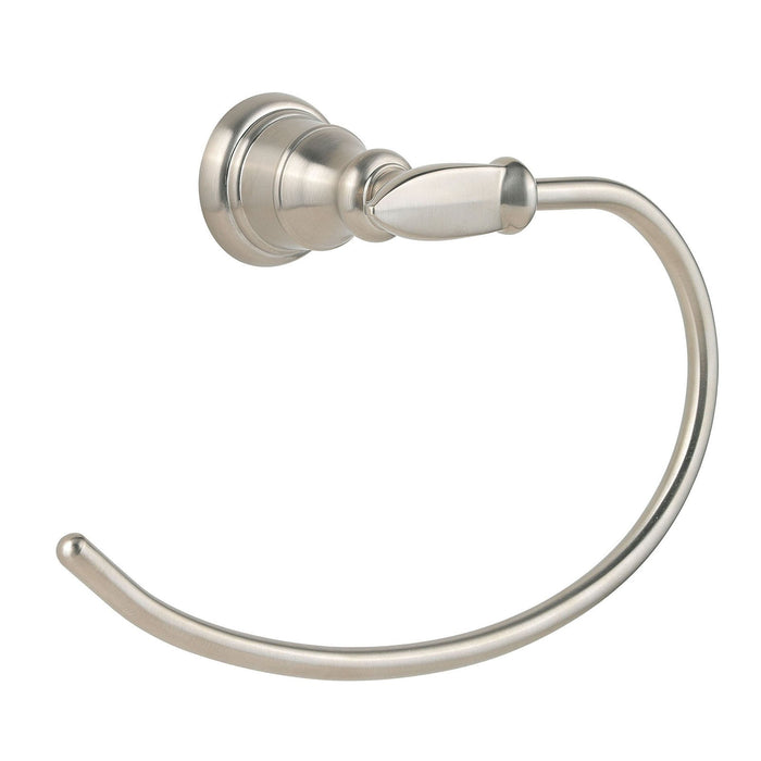 Pfister BRB-CB0K Avalon Towel Ring in Brushed Nickel