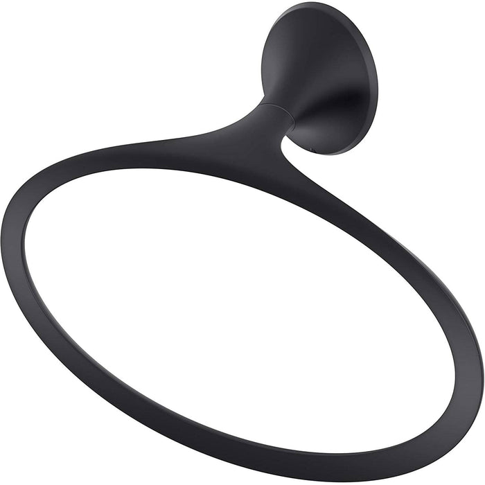 Pfister BRB-RH0B Rhen Towel Ring in Matte Black