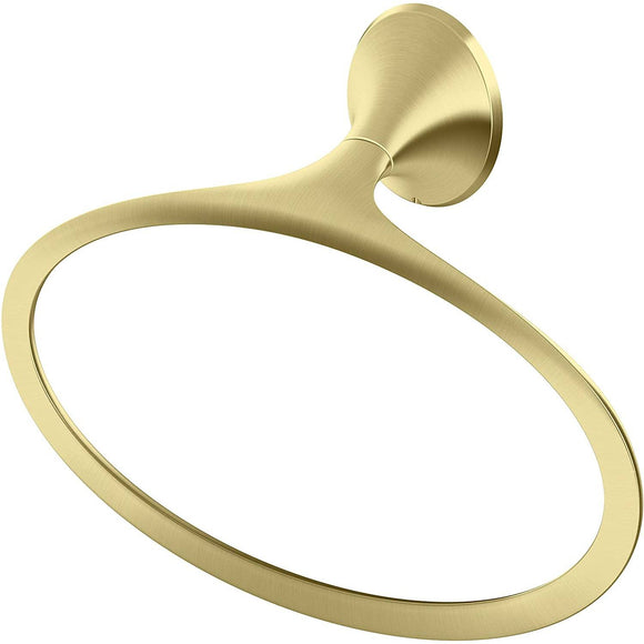 Pfister BRB-RH0BG Rhen Towel Ring in Brushed Gold