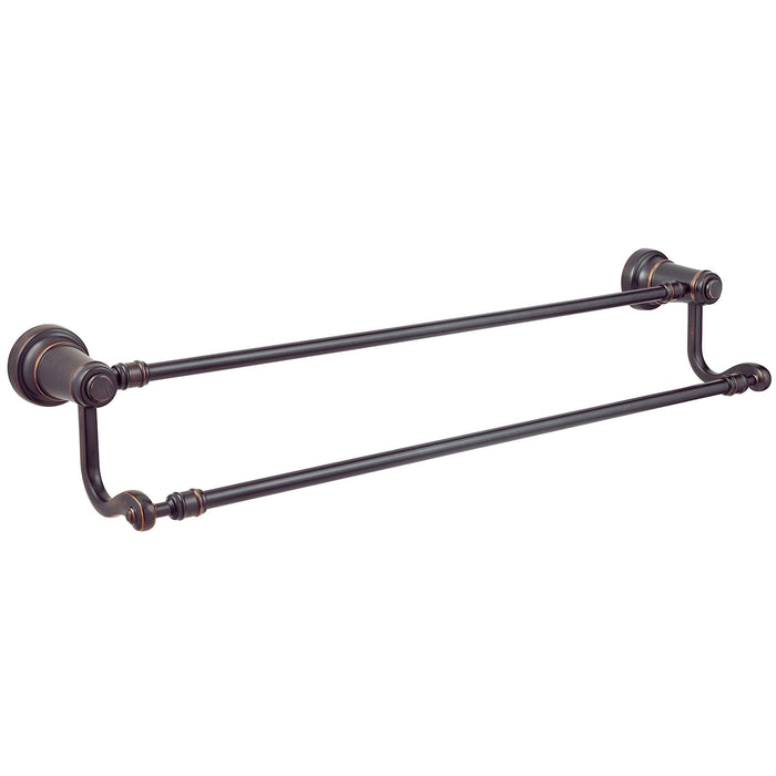 Pfister BTB-YP5Y Ashfield 24" Double Towel Bar in Tuscan Bronze