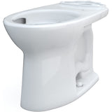 TOTO C776CEFG#01 Drake Elongated Toilet Bowl with CEFIONTECT and Tornado Flush, Cotton White