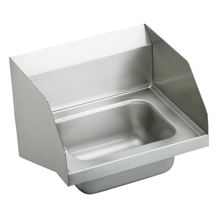 Elkay CHS1716LRS4 Stainless Steel 16-3/4" x 15-1/2" x 13", 1-Bowl Wall Hung Handwash Sink