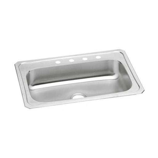 Elkay CRS33223 Celebrity Stainless Steel 33" x 22" x 7", Single Bowl Top Mount Kitchen Sink