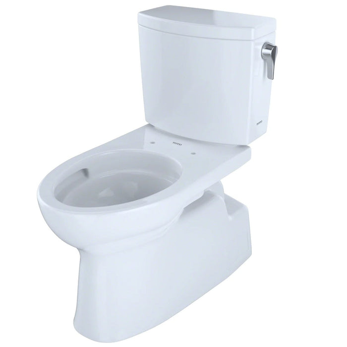 TOTO CST474CUFRG#01 Vespin II Two-Piece Ultra-High Efficiency 1.0 GPF Universal Height Toilet with Right Side Lever