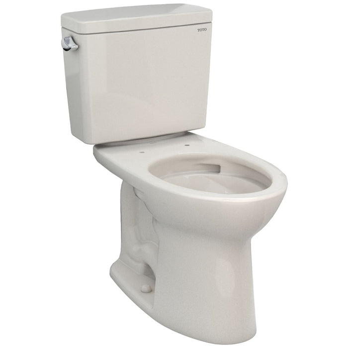 TOTO CST776CEG#12 Drake Two-Piece Elongated Regular Height Toilet, 1.28 GPF, Sedona Beige