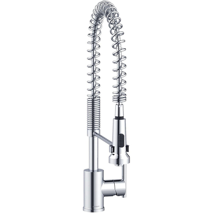 Gerber Danze D455258 Parma 1H Pre-Rinse Spring Spout Kitchen Faucet in Chrome