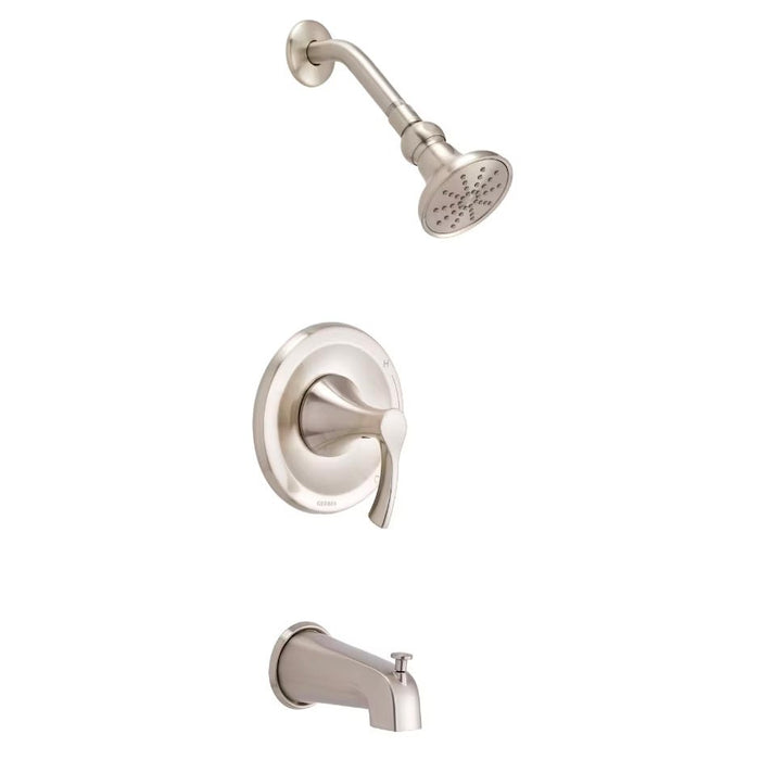 Gerber Danze D502022BNTC Antioch Tub & Shower Trim Kit, 2.0gpm in Brushed Nickel Finish