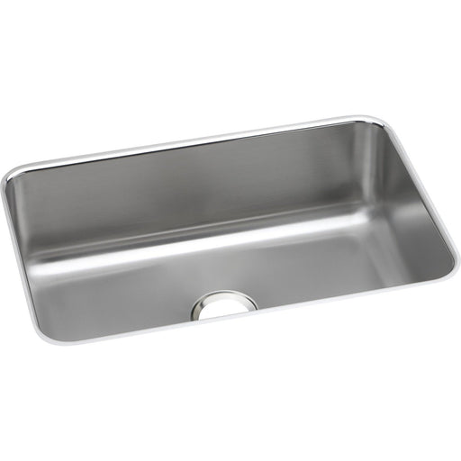 Elkay DXUH2416 Dayton Stainless Steel 26-1/2" x 18-1/2" x 8", Single Bowl Undermount Kitchen Sink