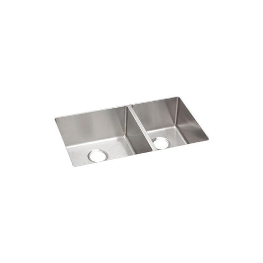 Elkay ECTRU32179RT Crosstown Stainless Steel 31-1/2" x 18-1/2" x 9", 60/40 2-Bowl Undermount Kitchen Sink