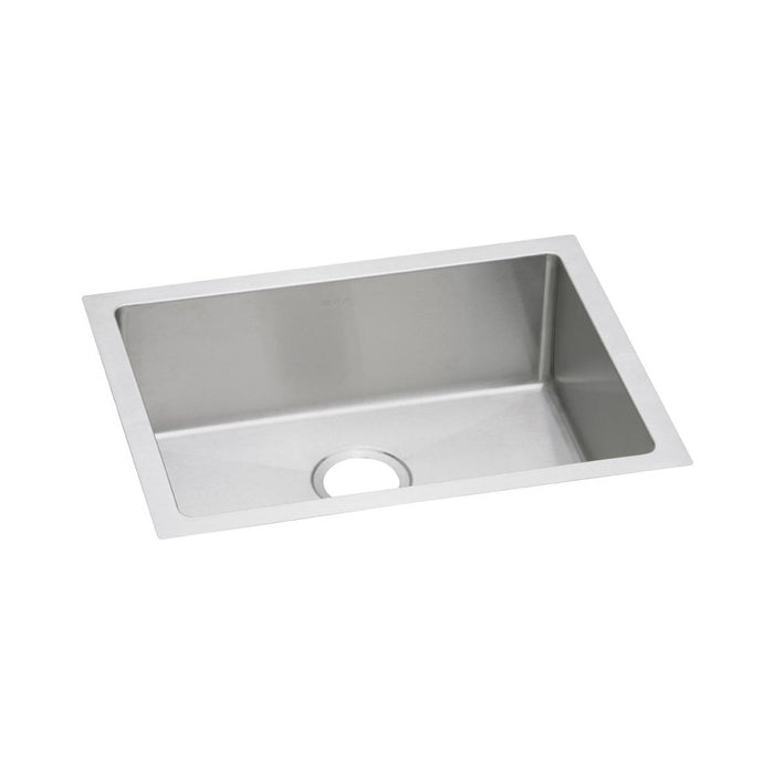 Elkay EFRU2115T Crosstown 16 Gauge Stainless Steel 23-1/2" x 18-1/4" x 8" 1-Bowl Undermount Kitchen Sink