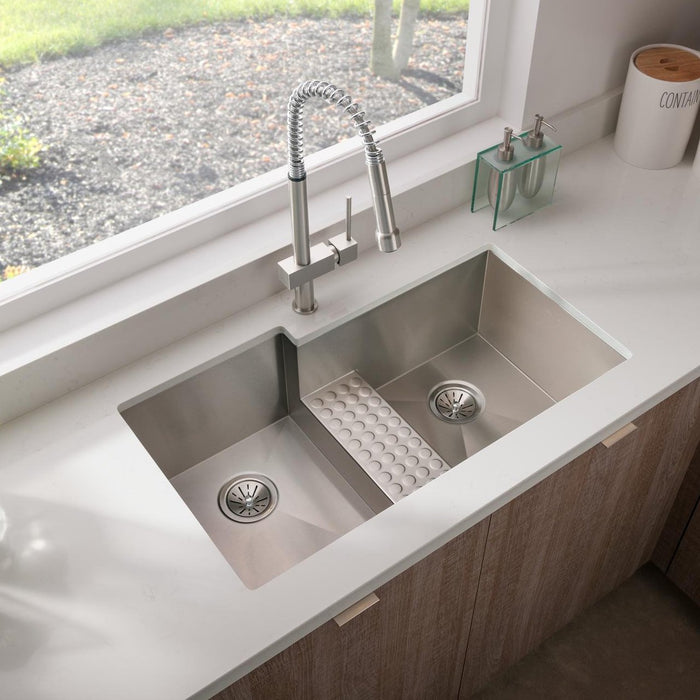 Elkay LKAV2031NK Avado Kitchen Faucet, Semi-professional Spout and, Brushed Nickel