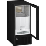 Edgestar IB450BL 15" Wide 25 Lbs. Capacity Built-In, Free Standing, and Undercounter Ice Maker in Black