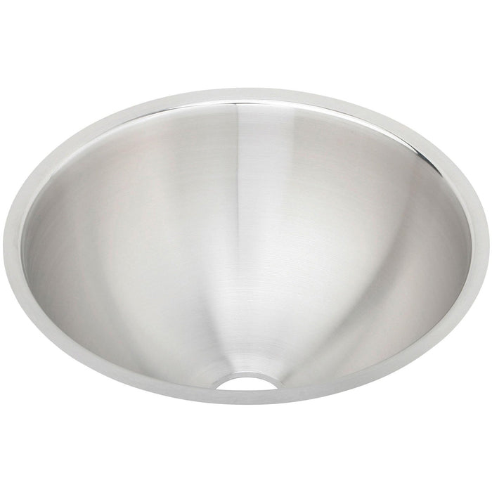 Elkay ELUH12 Asana Stainless Steel 14-3/8" x 14-3/8" x 6", 1-Bowl Undermount Bathroom Sink