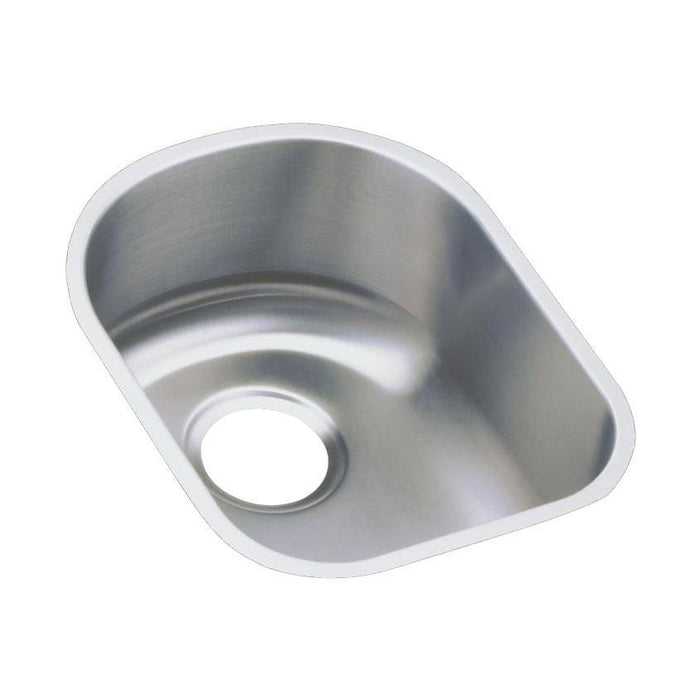 Elkay ELUH1317 Lustertone Stainless Steel 14" x 17-1/2" x 7-1/2", 1-Bowl Undermount Kitchen Sink