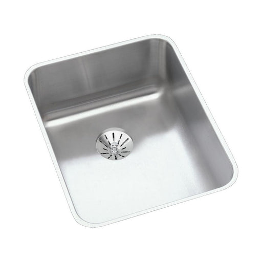 Elkay ELUHAD141855PD Lustertone 16-1/2 x 20-1/2 x 5-3/8" Undermount ADA Kitchen Sink, Perfect Drain