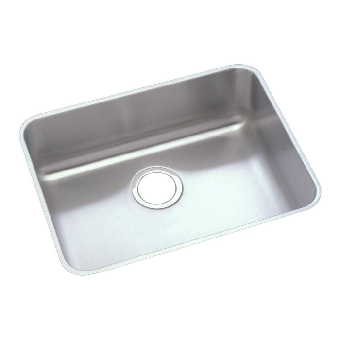 Elkay ELUHAD191655 Lustertone Stainless Steel 21-1/2" x 18-1/2" x 5-3/8" 1-Bowl Undermount ADA Kitchen Sink