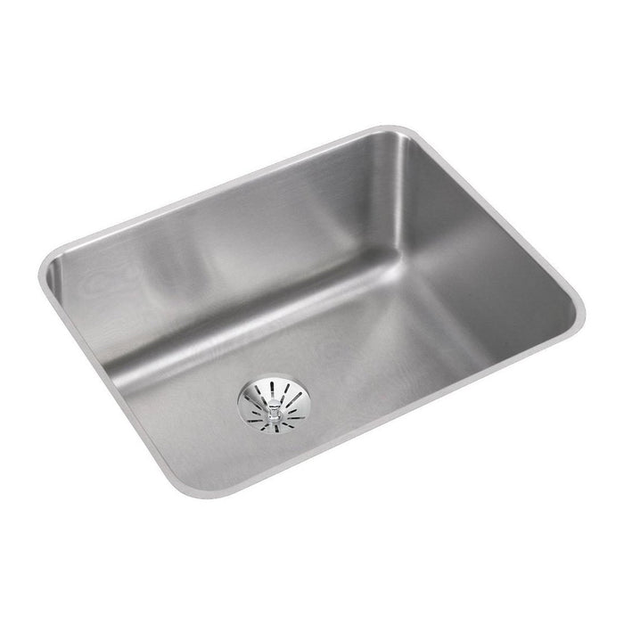 Elkay ELUH211510PD Lustertone Stainless Steel 23-1/2 x 18-1/4 x 10" Undermount Kitchen Sink, Perfect Drain