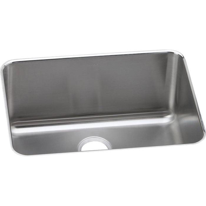 Elkay ELUH231710 Lustertone Stainless Steel 25-1/2" x 19-1/4" x 10", 1-Bowl Undermount Kitchen Sink