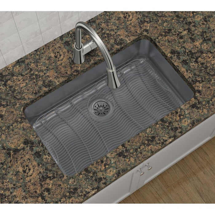 Elkay ELUH2816PD Lustertone 30-1/2 x 18-1/2 x 7-1/2" Undermount Kitchen Sink, Perfect Drain