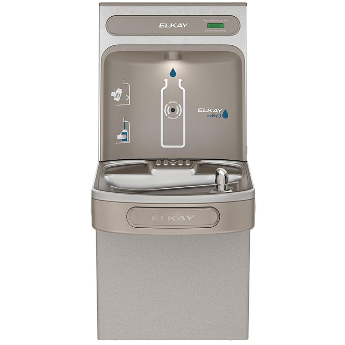 Elkay EZS8WSVRLK EZH2O Filling Station, Single ADA Water Cooler, Non-Filtered 8 GPH Light Gray