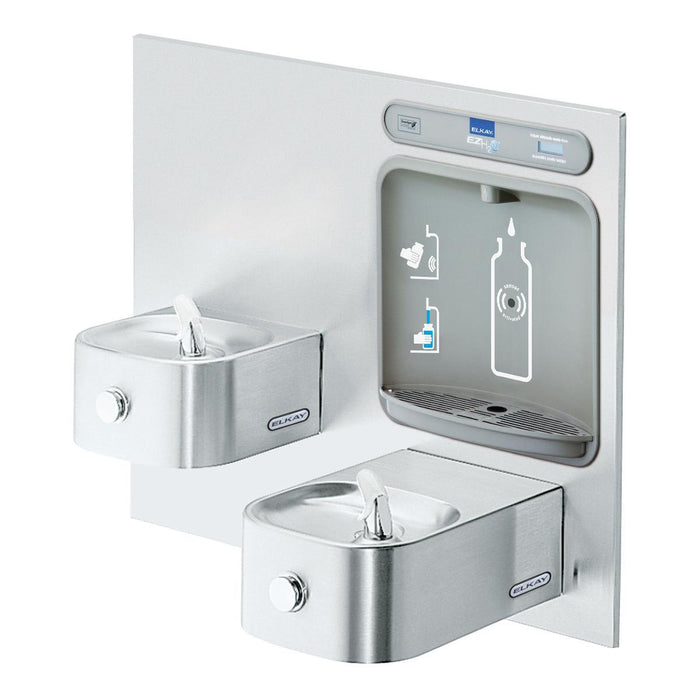 Elkay EZWS-EDFP217K EZH2O Filling Station and Integral Soft Sides Fountain, Non-Refrigerated